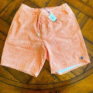 NWT Johnnie-O Parrish Swim Trunks